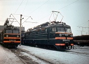 ВЛ60К - 010. Депо Батайск. 02.02.1987г.