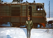 ВЛ80Б - 216. Щербинка. 1986г.