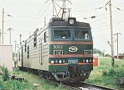 ВЛ80С - 3002. Депо Батайск. 17.06.2001г.