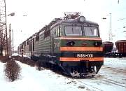ВЛ81 - 001. Депо Батайск. 02.02.1987 г.